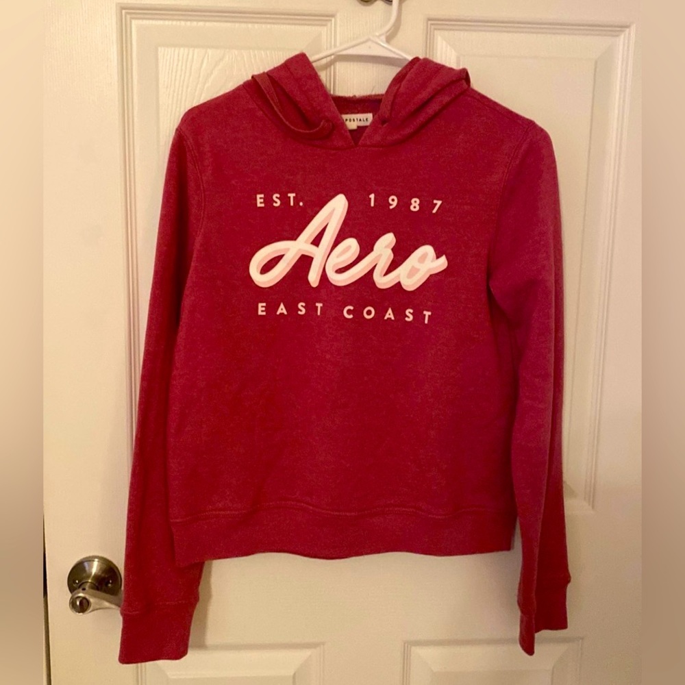 Aéropostale hoodie red size small